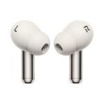 OnePlus Buds Pro 3 Bluetooth TWS in-Earbuds Dual Drivers, Dual Dacs, Dynaudio Eqs, AI-Powered Translator, Up to 50Db Adaptive Noise Cancellation, Up to 43Hrs Battery. (White)