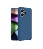 4 in 1 Combo Pack for Realme GT 6 \Realme GT 6T 5G –Blue (Back Cover + Camera Lens Protector + Tempered Glass + Unbreakable Membrane)