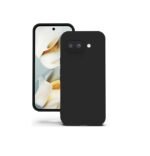 4 in 1 Combo Pack for Google Pixel 9A – Black (Back Cover + Camera Lens Protector + Tempered Glass + Unbreakable Film)