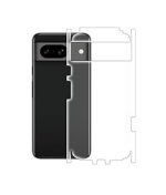 4 in 1 Combo Pack for Google Pixel 8 – Black (Back Cover + Camera Lens Protector + Tempered Glass + Unbreakable Film)