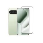 4 in 1 Combo Pack for Google Pixel 9 Pro XL – Transparent (Back Cover + Camera Lens Protector + Tempered Glass + Unbreakable Film)