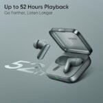 realme Earbuds Air 7 True Wireless,12.4mm Dynamic Bass Drivers,52Hrs Playtime,52dB Hybrid ANC,6 Mic ENC,45ms Low Latency,360° Spatial Audio,Hi-Res LHDC,IP55 Dust & Water Resistant,BT v5.4 (Moss Green)