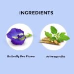 Colvod Blue Tea - Butterfly Pea Flower Ashwagandha Tea  - Plant Based | AYURVEDIC BLEND | Aparajita - Shankhpushpi | Caffeine Free - Detox Tea - Flower Based - Herbal Tea - Non-GMO | Premium Tin Pack