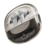 boAt Nirvana Crystl (2025 Launch), Transparent Case,Spatial Audio, ANC(~32dB), 100Hrs Battery,4Mics ENx,App Support, Bluetooth Earbuds, TWS Ear Buds Wireless Earphones with mic (Yellow)