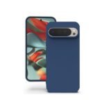 4 in 1 Combo Pack for Google Pixel 9 Pro XL – Blue (Back Cover + Camera Lens Protector + Tempered Glass + Unbreakable Film)