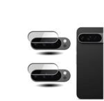 4 in 1 Combo Pack for Google Pixel 9 Pro XL – Transparent (Back Cover + Camera Lens Protector + Tempered Glass + Unbreakable Film)