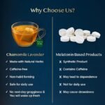 Colvod chamomile and Lavender for Night Time Sleep I Herbal Infusions I  infusion tea bags and grams .