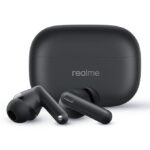 realme Buds T310 True Wireless in-Ear Earbuds with 46dB Hybrid ANC, 360° Spatial Audio, 12.4mm Dynamic Bass Driver, Upto 40Hrs Battery and Fast Charging (Vibrant Black)