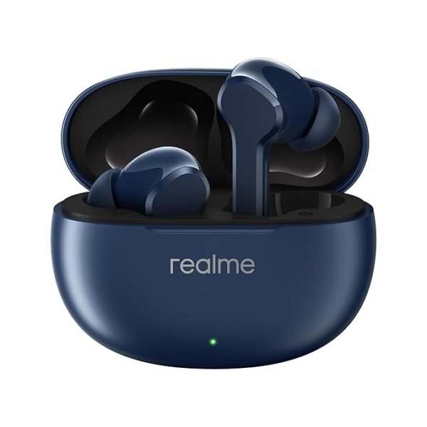 realme Buds T110 Bluetooth Truly Wireless in Ear Earbuds with mic, AI ENC for Calls, Google Fast Pair, 38 Hours Total Playback with Fast Charging and Low Latency Gaming Mode (Blue)