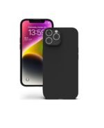 4 in 1 Combo Pack for iPhone 13 pro Max -Black (Back Cover + Camera Lens Protector + Tempered Glass + Unbreakable Film)