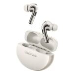 OnePlus Buds Pro 3 Bluetooth TWS in-Earbuds Dual Drivers, Dual Dacs, Dynaudio Eqs, AI-Powered Translator, Up to 50Db Adaptive Noise Cancellation, Up to 43Hrs Battery. (White)