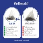 Colvod Blue Tea - Butterfly Pea Flower Ashwagandha Tea  - Plant Based | AYURVEDIC BLEND | Aparajita - Shankhpushpi | Caffeine Free - Detox Tea - Flower Based - Herbal Tea - Non-GMO | Premium Tin Pack