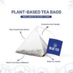 Colvod Blue Tea - Butterfly Pea Flower Ashwagandha Tea  - Plant Based | AYURVEDIC BLEND | Aparajita - Shankhpushpi | Caffeine Free - Detox Tea - Flower Based - Herbal Tea - Non-GMO | Premium Tin Pack