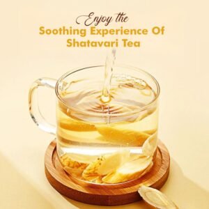 Colvod - Shatavari root Tea (50bag,100bag,250gm,500gm) | Cut & Sifted for Herbal Tea | Organic Asparagus Racemosus from India| Premium Naturally Dried Shatavari root