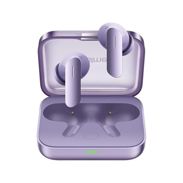 realme Earbuds Air 7 True Wireless,12.4mm Dynamic Bass Drivers,52Hrs Playtime,52dB Hybrid ANC,6 Mic ENC,45ms Low Latency,360° Spatial Audio,Hi-Res LHDC,IP55 Dust & Water Resistant,BT v5.4 (Lavender Purple)