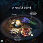 Colvod chamomile and Lavender for Night Time Sleep I Herbal Infusions I  infusion tea bags and grams .