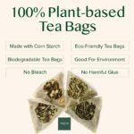 Colvod Himalayan Green Tea Leaves - 100 Bags  | Non GMO, Gluten Free |Natural, High Elevation Grown Tea Leaves From Himalayas | Pure Green Tea | Vacuum Sealed for Freshness