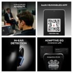 boAt Airdopes Prime 701 ANC (2025 Launch),46dB Hybrid ANC, 50Hr Battery, Real Spatial Audio,Multidevice Connect,App Support, Bluetooth Earbuds, TWS Ear Buds Wireless Earphones with mic (Blue)