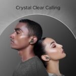 Boat Nirvana Ion, 120HRS Battery, Crystal Bionic Sound w/Dual EQ Modes, 4Mics ENx, App Support, Low Latency, IPX4, v.5.2 Bluetooth Earbuds, TWS Ear Buds Wireless Earphones with mic (Black)