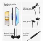 realme Buds Wireless 5 ANC in Ear Bluetooth Headphones,50dB ANC, 13.6mm Dynamic Bass Driver,360? Spatial Audio,45ms Low