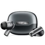boAt Airdopes Prime 701 ANC (2025 Launch),46dB Hybrid ANC, 50Hr Battery, Real Spatial Audio,Multidevice Connect,App Support, Bluetooth Earbuds, TWS Ear Buds Wireless Earphones with mic (Grey)