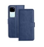 3 in 1 Combo Pack for Vivo V30 / V30 Pro 5G – Flip Blue (Back Cover + Camera Lens Protector + Tempered Glass)