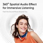 realme Buds Wireless 5 ANC in Ear Bluetooth Headphones,50dB ANC, 13.6mm Dynamic Bass Driver,360? Spatial Audio,45ms Low