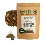 Colvod - Shatavari root Tea (50bag,100bag,250gm,500gm) | Cut & Sifted for Herbal Tea | Organic Asparagus Racemosus from India| Premium Naturally Dried Shatavari root