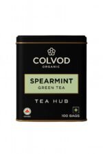 Volcod Tea - Helps With Hormonal Imbalance, Facial Hair, And Pcos | Spearmint Tea Bags (100 Tea Bags - 1 Month Pack)