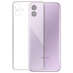 Omt Crystal Clear Soft Silicone Case for Galaxy F14 5G