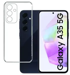 Omt Transparent Silicone Slim Case for Galaxy A35 5G