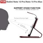 Omt Flip Cover for Vivo Y30 (Brown)