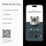 Noise Master Buds Wireless Earbuds | Bose Audio | Spatial Sound | 49dB ANC | Dual Device Pairing | IPX5 (Onyx)