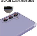 Omt Back Cover Comfortable for Samsung Galaxy F35 5G Transparent