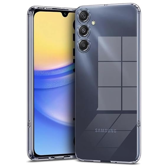 Omt Crystal Clear Soft Silicone Case for Galaxy A15 5G