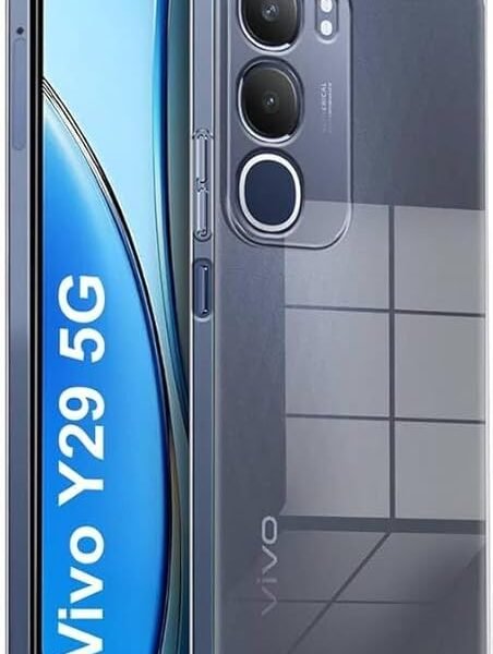 Omt Vivo Y29 5G Clear Back Case with Protection