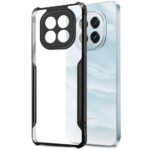 Oppo F29 5G Clear Crystal Back Cover with Black Bumper