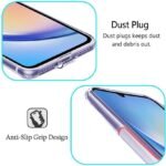 Omt Back Cover Comfortable for Samsung Galaxy F35 5G Transparent