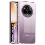Omt  Crystal Clear Soft Silicone Case for Realme 14 Pro 5G