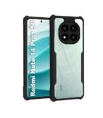 3 in 1 Combo Pack for Mi Redmi Note 14 Pro Plus 5G – Eagle Back Cover (Back Cover + Camera Lens Protector + Tempered Glass)