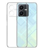 Transparent Soft Silicone TPU Flexible Back Cover Compatible with Vivo Y22
