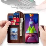 Omt Oppo F25 Pro 5G | Premium Leather Finish Flip Cover