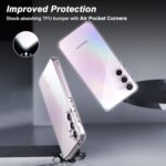 Omt Transparent Slim Soft Case with Camera Protection for Galaxy A55 5G