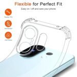 Omt Vivo V60 5G / T4 Pro 5G Transparent Corner Bumper Cover