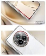 Omt Shockproof Transparent Case for Realme 14 Pro Plus 5G