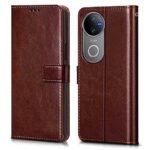 Omt  Flip Cover Back Case Cover for Vivo V50 5G