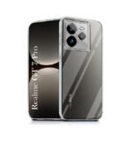 3 in 1 Combo Pack for Realme GT 7 Pro 5G – Silicone Transparent Cover (Back Cover + Camera Lens Protector + Tempered Glass)