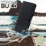 Omt Flip Cover for Vivo Y30 (Black)