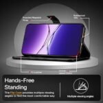 Omt Flip Cover Back Case Cover for Oppo F29 Pro 5G