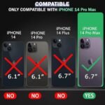 Ultra-Hybrid Shockproof Back Cover Case for iPhone 15 | Camera Protection Bump | Hard Back Cover (PC & TPU, Crystal Clear Back, Transparent Sides)